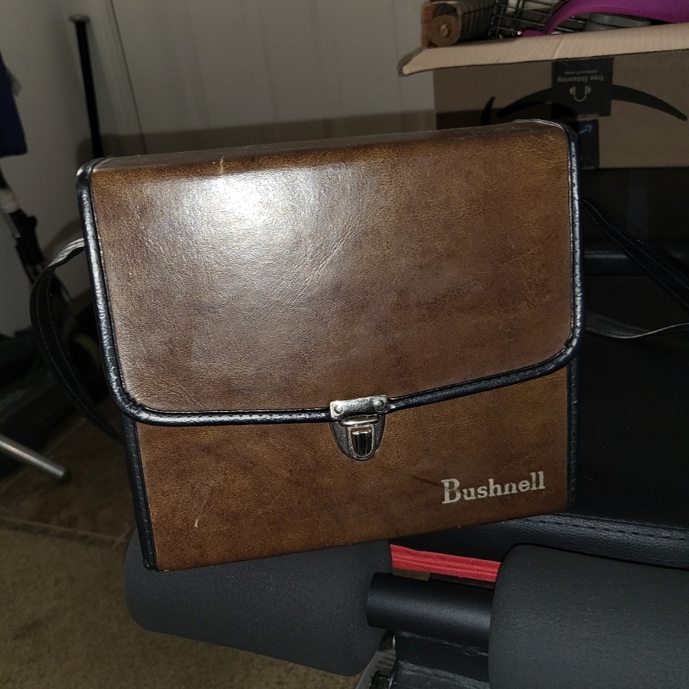 Bushnell box crossbody bag